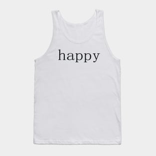 Happy Tank Top